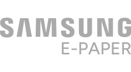 Samsung E-Paper sign